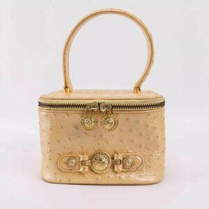 Gianni Versace - Ostrich Leather Vanity Pouch - Handbag